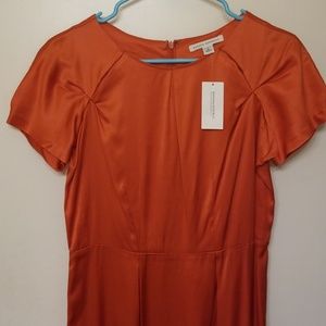 Silky Red Banana Republic Dress NWT